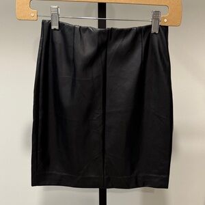 Talula (Aritiza) Faux Leather Mini High Waist Skirt